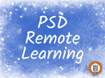  PSD Remote Learning
